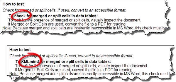 Random words replaced by string "XMLmind" in Evaluation Edition